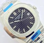 Swiss 324SC Patek Philippe Black Face SS Watch